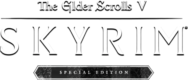 Логотип The Elder Scrolls 5: Skyrim Special Edition