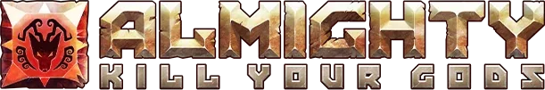 Логотип Almighty: Kill Your Gods