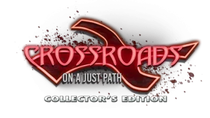 Логотип Crossroads: On a Just Path