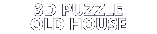 3D PUZZLE - Old House