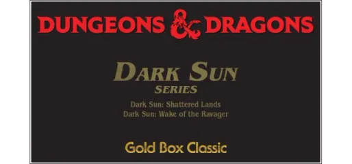Dungeons and Dragons: Dark Sun Series