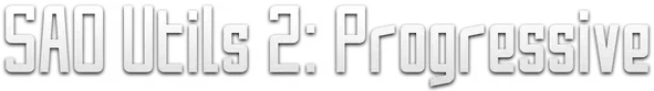 SAO Utils 2: Progressive