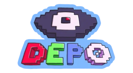 Логотип DEPO: Death Epileptic Pixel Origins