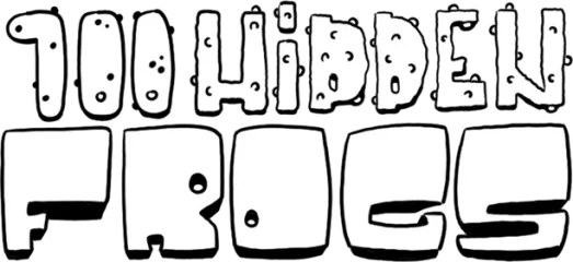 100 hidden frogs