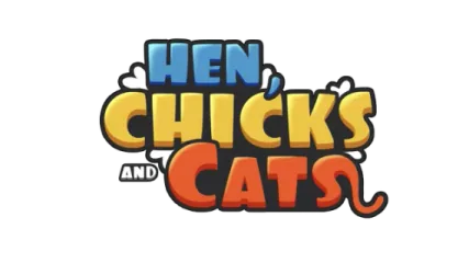 HEN, CHICKS AND CATS
