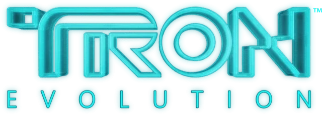 Логотип TRON Evolution The Video Game