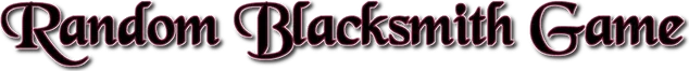 Random Blacksmith Game