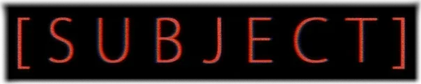 [SUBJECT]
