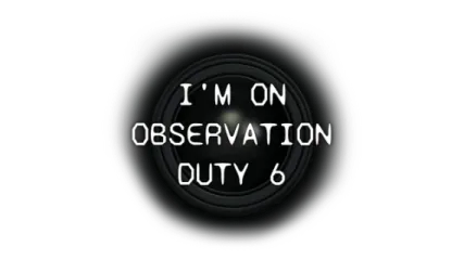 I'm on Observation Duty 6