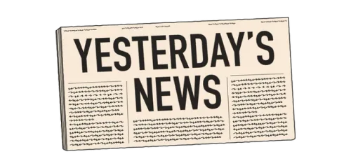 Логотип Yesterday's News