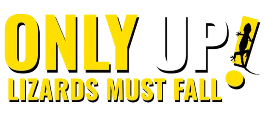 Логотип Only Up Lizards Must Fall