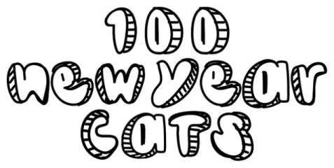 100 New Year Cats