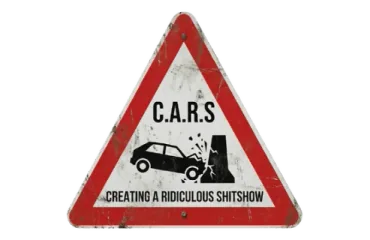 Логотип CARS - Creating A Ridiculous Shitshow