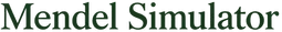 Логотип Mendel simulator