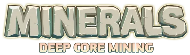 Логотип MINERALS: Deep Core Mining